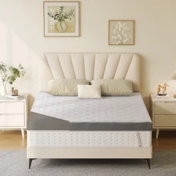 Dyonery 3-inch Super Hard Mattress Surface, Foam Surface Mattress For Extra Support, High-density Foam Mattress, With Removable Cover -Comforters Store GUEST 88aa92a6 62e8 4e44 9f08 170848935e92