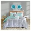 Amanda Feather Chervon Print Comforter Set -Comforters Store GUEST 8b302431 a36e 42fc 9820 999fb977335d