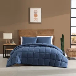 Mesa Microfiber Comforter Set Blue - Wrangler -Comforters Store GUEST 8cac0d6a 2214 4b04 b4cb 723cf6b3306c