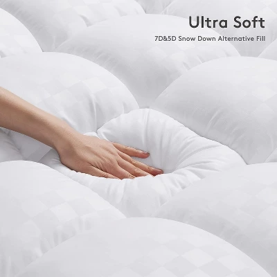 Aghana Digitals Queen Mattress Pad Cover For Back Pain With Deep Pocket 5 Aghana Digitals Queen Mattress Pad Cover For Back Pain With Deep Pocket - Image 3