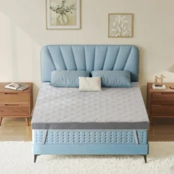 Dyonery 3" Twin XL Size Extra Firm Mattress Topper,High-Density Foam Mattress Pad With Removable Cover,No Smell,for Back Pain Relieving, 80'' X 60" -Comforters Store GUEST 8fbb1fba 5ca3 4420 a43f 564101501fec