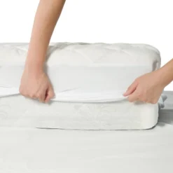 Repreve Terry Loop Fitted Mattress Pad - All In One -Comforters Store GUEST 914b5c4b 9f93 43fd a618 979c03e3b031
