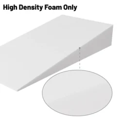 Continental Sleep, Extra Wide Bed Wedge Pillow, Body Support Sponge, Tringle Incline Cushion To Elevate Upper Body, Good For Neck Pain, 40" X 20" X 4" -Comforters Store GUEST 93574439 d835 4ed5 aaaa 8b7045437c1f