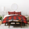 Zoe Wodarz Winter Cabin Plaid Duvet Cover -Comforters Store GUEST 941f7888 6065 4bed 95dd 7c8f63253a9c