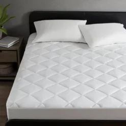 Sharper Image Cooling Touch Overfilled Microfiber Lightweight Deep Pocket Mattress Pad White -Comforters Store GUEST 95e3e67c 3630 4934 9d97 79296baf7951