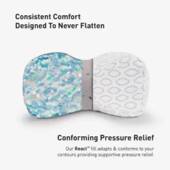 Bedgear Cooling Knee Medium Pillow: Memory Foam & Polyester Fiber, Moisture-Wicking, Machine Washable Cover 10 Bedgear Cooling Knee Medium Pillow: Memory Foam & Polyester Fiber, Moisture-Wicking, Machine Washable Cover -Comforters Store GUEST 988197a3 a400 455a b518 19141164f4a1
