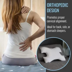 DMI CPAP Fiber Filled Sleep Aid Pillow, Suitable For All CPAP Masks, Increases Comfort By Reducing Mask Pressure, Minimizes Air Leaks, Aligns Neck, 7 DMI CPAP Fiber Filled Sleep Aid Pillow, Suitable For All CPAP Masks, Increases Comfort By Reducing Mask Pressure, Minimizes Air Leaks, Aligns Neck, -Comforters Store GUEST 999d2f01 ab32 43b7 b51e b21d72028074