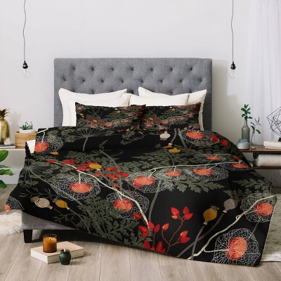 Iveta Abolina Citlali Night 100% Cotton Comforter Set - Deny Designs 5 Iveta Abolina Citlali Night 100% Cotton Comforter Set - Deny Designs - Image 3