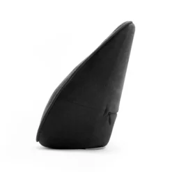 WENNEBIRD Model B Lumbar Memory Foam Support Pillow To Improve Posture With Raised Side Butterfly Design, Constance Fabric, And Removable Cover, Black -Comforters Store GUEST 9cb95f28 f115 4cb6 a4ef eae560f17dee