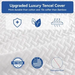 Dyonery 8/10 Inch Extra Firm Memory Foam Mattress , Premier Cooling Green Tea/Gel Bed-Mattress In Box, Deep Sleep Firm Mattresses -Comforters Store GUEST 9ce68468 7bb4 4b26 90b0 0b54d72846df