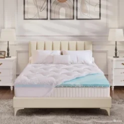 Dyonery 3" Full Size Dual Layer Memory Foam Mattress Egg Crate Firm Cooling Gel Memory Foam&Soft Pillow Top Mattress, Fits 8-21 Inches Deep Pocket 29 Dyonery 3" Full Size Dual Layer Memory Foam Mattress Egg Crate Firm Cooling Gel Memory Foam&Soft Pillow Top Mattress, Fits 8-21 Inches Deep Pocket -Comforters Store GUEST a0821db8 703b 413a a268 b1c562521834