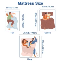 Dyonery 12"/14"Memory Foam Mattress With Ice Silk Cover, Cooling Green Tea Gel Bed Mattress In Box,Bamboo Firm/Extra Firm Mattress For Pressure Relief -Comforters Store GUEST a42e5686 e98a 4ead b131 f71cb4e13bc3