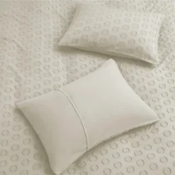 Peace Nest Ultra-Lightweight Microfiber Clipped Duvet Cover Set With Circle Pattern -Comforters Store GUEST a50d4c36 d2b3 4672 8bc1 aecc5c3487a6