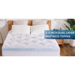 Dyonery 3" Full Size Dual Layer Memory Foam Mattress Egg Crate Firm Cooling Gel Memory Foam&Soft Pillow Top Mattress, Fits 8-21 Inches Deep Pocket 26 Dyonery 3" Full Size Dual Layer Memory Foam Mattress Egg Crate Firm Cooling Gel Memory Foam&Soft Pillow Top Mattress, Fits 8-21 Inches Deep Pocket -Comforters Store GUEST a66942e0 c0d3 4e79 8a02 910b38a47d67