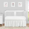 Sweet Jojo Designs Girl Baby Crib Bed Skirt Rose Collection Solid White 1 Sweet Jojo Designs Girl Baby Crib Bed Skirt Rose Collection Solid White -Comforters Store GUEST ab018dae 609f 46b7 ab63 e0f9f3c77992