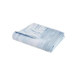 3pc Brush Stroke Oversized Reversible Seersucker Duvet Cover Set Blue - N Natori -Comforters Store GUEST ac1e884c d881 441d bdc6 761de4346057