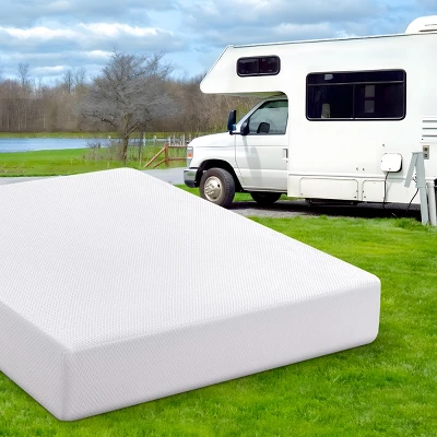 Dyonery Firm Twin Size Mattress 8 Inch, Tencel Cover, Premier Cool Green Tea/Gel Memory Foam High Density Mattress, Bed In Box For Back Pain,White 10 Dyonery Firm Twin Size Mattress 8 Inch, Tencel Cover, Premier Cool Green Tea/Gel Memory Foam High Density Mattress, Bed In Box For Back Pain,White - Image 8