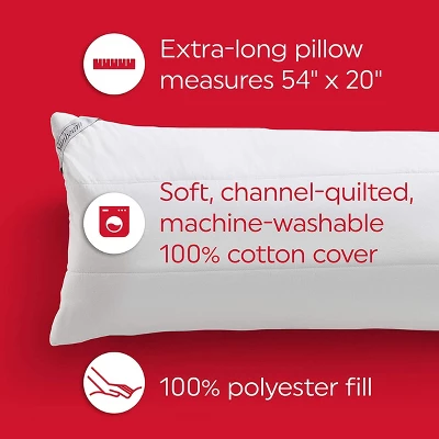 Sunbeam 54 Inch Heated Body Pillow With Temperature Controller 3 Sunbeam 54 Inch Heated Body Pillow With Temperature Controller