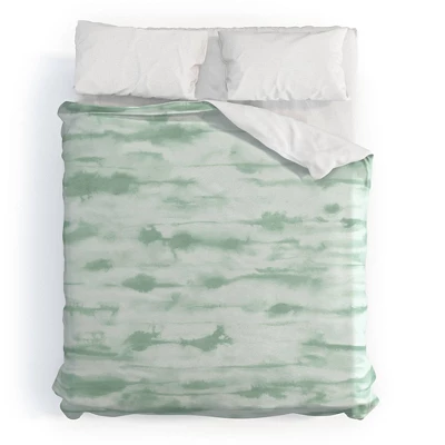 Abstract Jacqueline Maldonado Duvet Cover Set Sage - Deny Designs 7 Abstract Jacqueline Maldonado Duvet Cover Set Sage - Deny Designs - Image 5