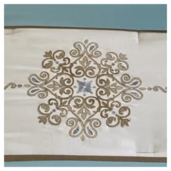 Sharon 7pc Polyester Jacquard Comforter Bedding Set With Bedskirt -Comforters Store GUEST b5f8cc9f dbb5 4029 94d6 c2914f72f378