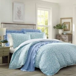Jaynie Stonewashed Reversible Duvet Cover & Sham Set - Laura Ashley 11 Jaynie Stonewashed Reversible Duvet Cover & Sham Set - Laura Ashley -Comforters Store GUEST b6adf3aa 694e 430b a104 1c2a7d636ff8
