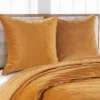 Velvet Ochre Euro Sham - Levtex Home -Comforters Store GUEST b71b3508 1c96 46ee 9714 9fb8c31d8f3b