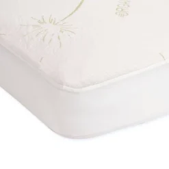 Sealy Healthy Grow Plush Waterproof Crib Mattress Pad With Breathable Knit Top