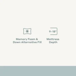 Ultra Loft Down Alternative Mattress Topper - Casaluna™ -Comforters Store GUEST c0c705fc 4dea 4553 a710 1c88313f3330