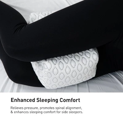 Bedgear Cooling Knee Medium Pillow: Memory Foam & Polyester Fiber, Moisture-Wicking, Machine Washable Cover 3 Bedgear Cooling Knee Medium Pillow: Memory Foam & Polyester Fiber, Moisture-Wicking, Machine Washable Cover