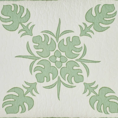 Molokai Sham Bright Green - Tommy Bahama 4 Molokai Sham Bright Green - Tommy Bahama - Image 2