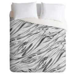 Gray Pattern State Marble Duvet Cover - Deny Designs -Comforters Store GUEST c4df0945 ed86 4505 9f10 3624a80c8bfe