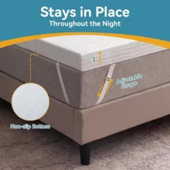 Dyonery Memory Foam Mattress Topper Queen 2 Inch, Breathable Bed Topper With Removable Cover, High-Density Mattress Pad For Pain Relief, No Smell -Comforters Store GUEST ca2673a7 2ea6 4755 979b 6c13b273bb4f