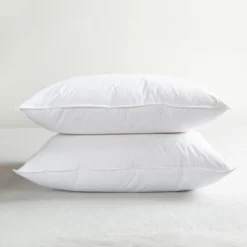 2 Pack Soft White Duck Feather & Down Bed Pillow | BOKSER HOME -Comforters Store GUEST cd267605 0228 437d bc20 5d36f8a10e66