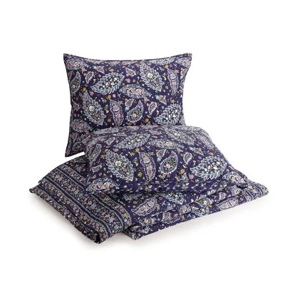 French Paisley Pillow Sham Purple - Vera Bradley 4 French Paisley Pillow Sham Purple - Vera Bradley - Image 2