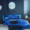 PiccoCasa Polyester Galaxy Sky Cosmos Night Pattern 3D Printed Duvet Cover Set With 2 Pillowcases 3 Pcs Queen Royal Blue -Comforters Store GUEST cef5b5b3 9e6f 4550 81d1 ee8237dab9a9