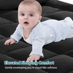 Inhand Queen Mattress Topper- Extra Thick Cooling Mattress Pad- White Mattress Protector Pillow Top With 8-21 Inch Deep Pocket Down Alternative Fill -Comforters Store GUEST cf5d978a ae86 4ea8 aa8a e761f18ac9b7