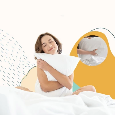 Zen Bamboo Breathable Bed Pillows For Sleeping, 2-Pack 4 Zen Bamboo Breathable Bed Pillows For Sleeping, 2-Pack - Image 2