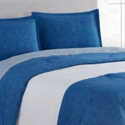 King Easton Duvet Cover Set Navy - Poppy & Fritz -Comforters Store GUEST d553e35e 60ef 449e aee6 202c0f7952b7