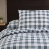 Eddie Bauer Basic Plaid Duvet Set Navy Blue 1 Eddie Bauer Basic Plaid Duvet Set Navy Blue -Comforters Store GUEST d6725a0a 2095 4174 bdcb adc776bd7111