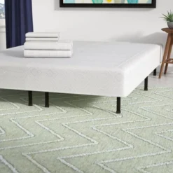 Twin 14" Fabric Cover For Metal Platform Bed Frame Black - Eco Dream -Comforters Store GUEST d9deb910 4188 45f7 8df2 1051c098772d