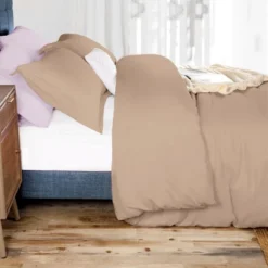 Cotton Linen Garment Washed 3 Piece Duvet Cover Set With Pillow Shams By Blue Nile Mills -Comforters Store GUEST e0af0acf 6ca9 471c 8b86 cdc0361dc4fc