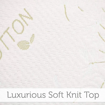 Sealy Healthy Grow Plush Waterproof Crib Mattress Pad With Breathable Knit Top 4 Sealy Healthy Grow Plush Waterproof Crib Mattress Pad With Breathable Knit Top - Image 2