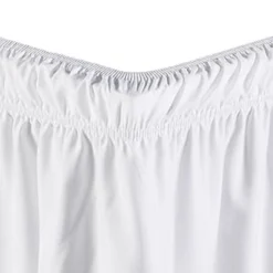 Legacy Decor Queen/King Bed Skirt Dust Ruffle With Pom-Pom Fringe 100% Brushed Microfiber With 14" Drop White Color 6 Legacy Decor Queen/King Bed Skirt Dust Ruffle With Pom-Pom Fringe 100% Brushed Microfiber With 14" Drop White Color -Comforters Store GUEST ecf214c1 9f72 4f76 ad3c 23f6158983d3