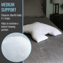 DMI CPAP Fiber Filled Sleep Aid Pillow, Suitable For All CPAP Masks, Increases Comfort By Reducing Mask Pressure, Minimizes Air Leaks, Aligns Neck, 6 DMI CPAP Fiber Filled Sleep Aid Pillow, Suitable For All CPAP Masks, Increases Comfort By Reducing Mask Pressure, Minimizes Air Leaks, Aligns Neck, -Comforters Store GUEST ee9a6957 9042 4ba0 8623 db4e7802ff00