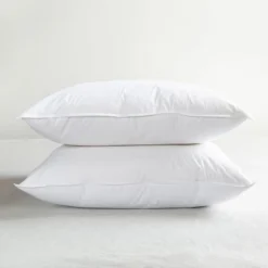 2 Pack Soft White Duck Feather & Down Bed Pillow | BOKSER HOME -Comforters Store GUEST f23cbb51 d96f 46e6 80d4 8fead6b8e4d5