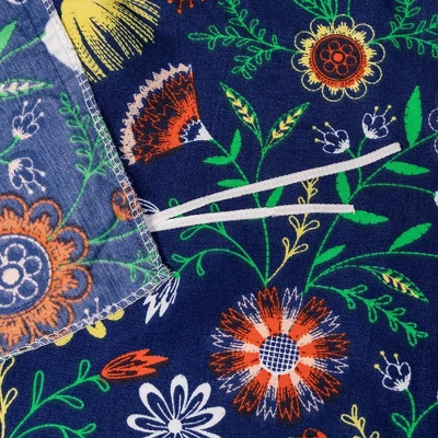 Southshore Fine Living Boho Bloom Oversized Reversible Ultra-soft Duvet Cover Set With Shams 5 Southshore Fine Living Boho Bloom Oversized Reversible Ultra-soft Duvet Cover Set With Shams - Image 3