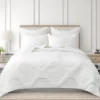Muslin Stitch White Euro Sham Set Of 2 - Levtex Home -Comforters Store GUEST f7822578 0ab1 47a4 9522 4b47a037b815