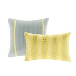 Yellow Chevron Darcy Duvet Cover Set (Full/Queen) - 5pc -Comforters Store GUEST f7ab1c39 d298 4f99 9d38 68347ca4c9ca