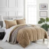 Peace Nest 3 Piece Winter Comforter Set Reversible Faux Shearling Ultra Soft Minky Plush 1 Peace Nest 3 Piece Winter Comforter Set Reversible Faux Shearling Ultra Soft Minky Plush -Comforters Store GUEST f9db838e fc40 415a 8c9d c145619656e5
