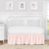 Sweet Jojo Designs Girl Baby Crib Bed Skirt Lace Collection Solid Blush Pink -Comforters Store GUEST f9e283e6 d165 4c2c ad7a e052bf07ab87